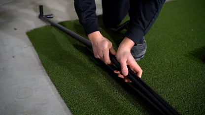 GolfBays SimBox Golf Simulator Enclosure with PRO+ Screen