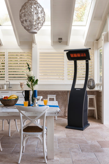 Bromic Tungsten Smart-Heat Portable Freestanding Gas Heater – 38,500 BTU