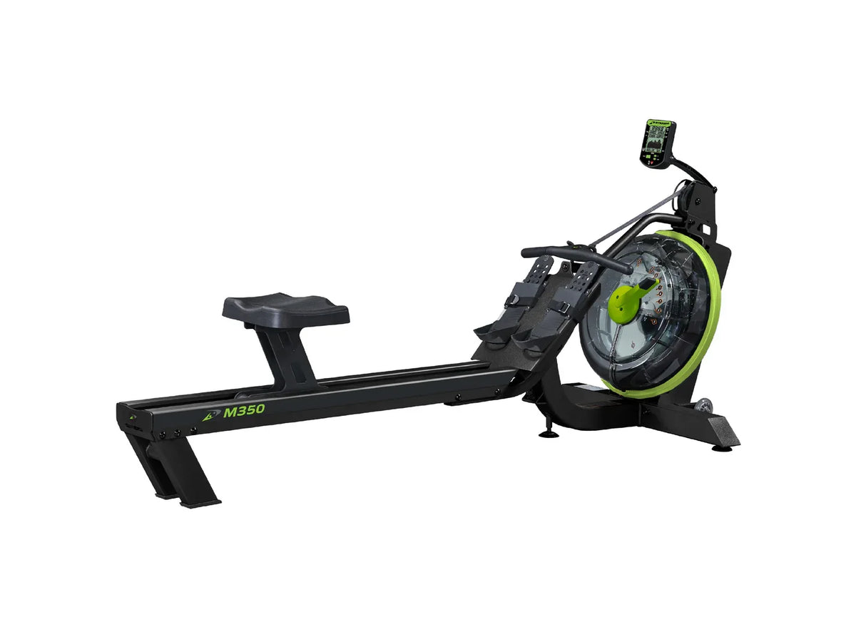 Dynamic Fluid Fitness M350 Fluid Rower with Adjustable Water Resistance
