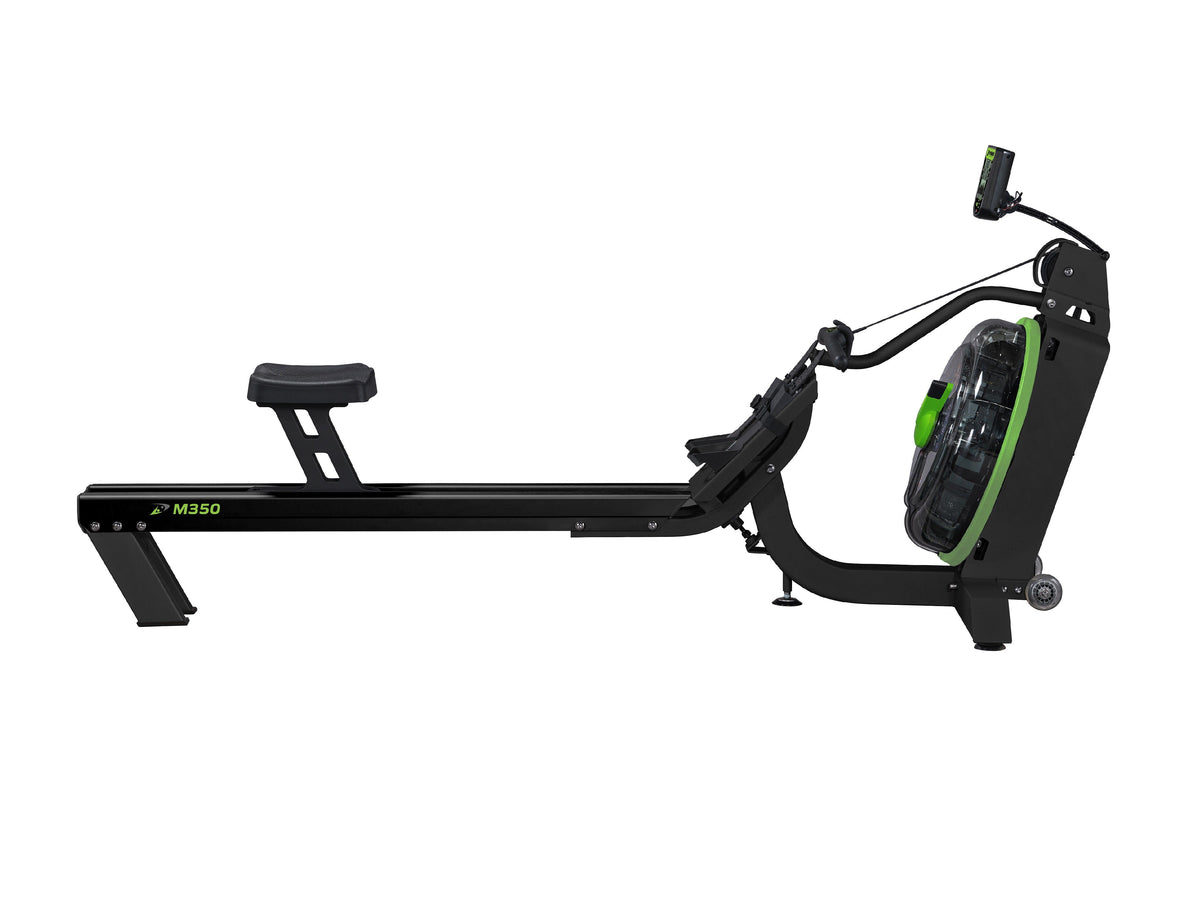 Dynamic Fluid Fitness M350 Fluid Rower with Adjustable Water Resistance