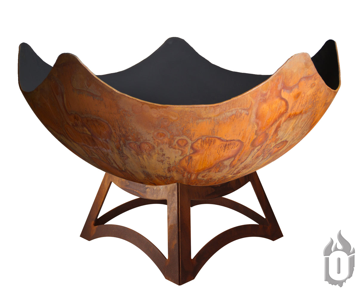 Ohio Flame Stellar Artisan Fire Bowl with Hollow Base