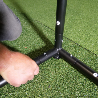 GolfBays SimBox Golf Simulator Enclosure with PRO+ Screen